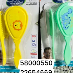 Cepillo y peine infantil