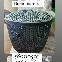 Cestas con tapa organizadora