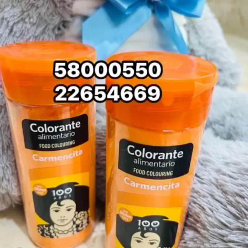 Colorante alimenticio 
