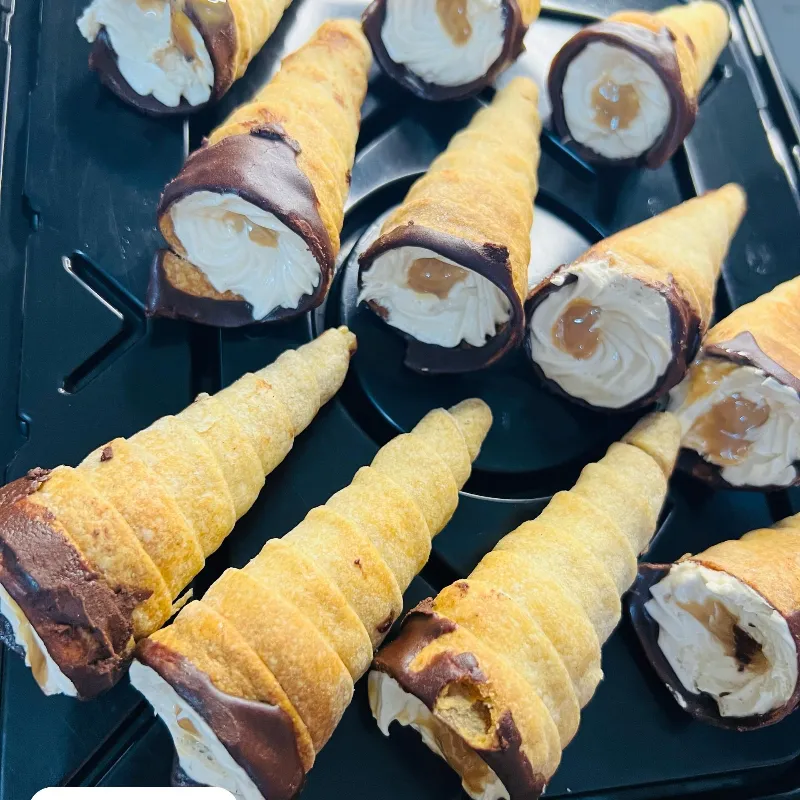Conos rellenos 🤤