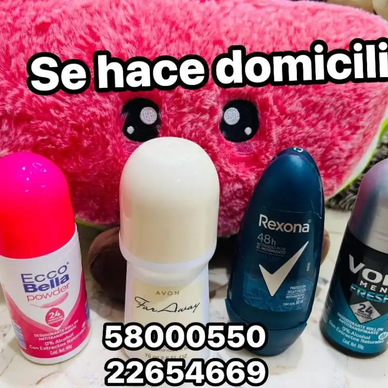 Desodorantes de bola 