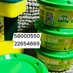 Detergente de pasta de limón