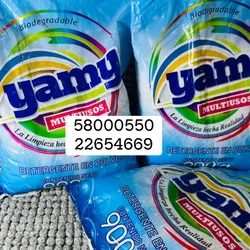 Detergente en polvo 900 gramos