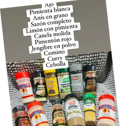 Especies variadas