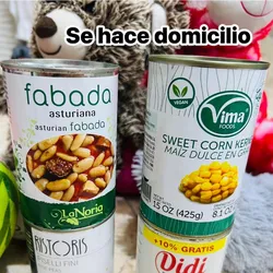 Fabada , Maíz 🌽 dulce ,Piti púa 