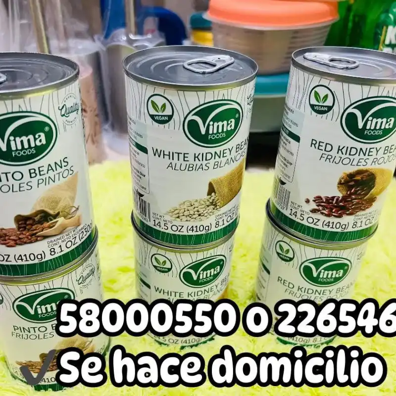Frijoles enlatados 