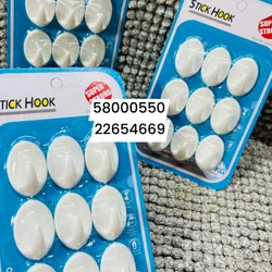 Ganchos con pegamentos