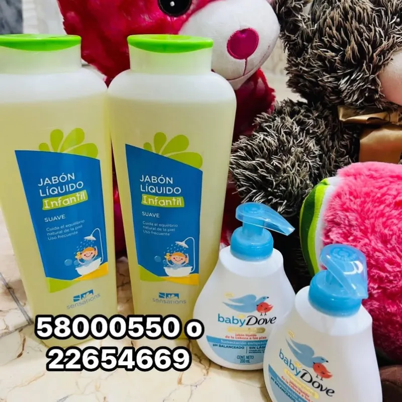 Gel Dove para niños 