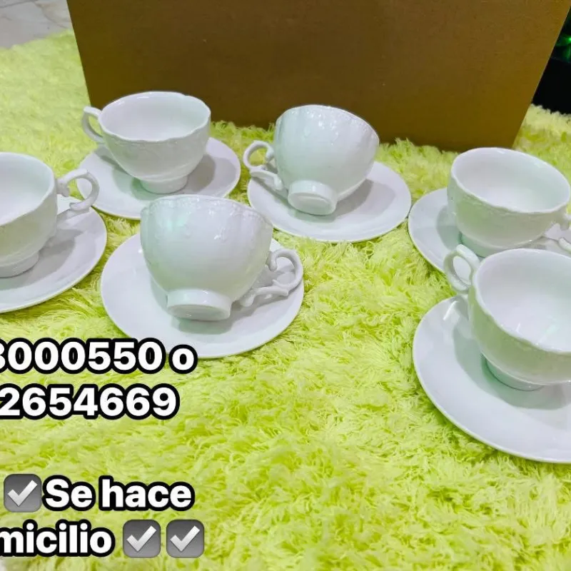 Juego de tazas 