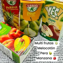 Jugos de frutas