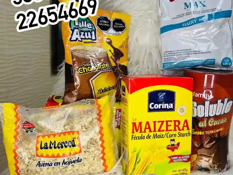 Leche,Avena,Cereales,Chocolates 