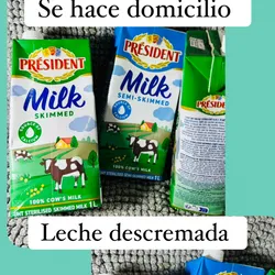 Leche descremada