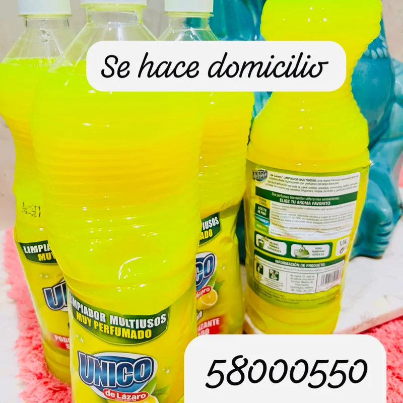 Limpiador multiusos muy perfumado 