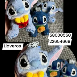 Llaveros de stich