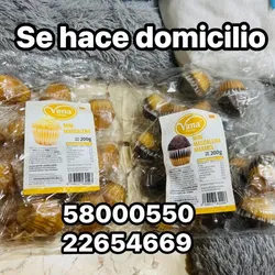 Magdalenas , el paquete trae 17 