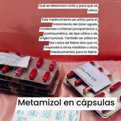 Metamizol en cápsulas