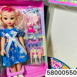 Muñeca con accesorios