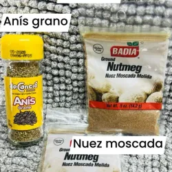 Nuez moscada/Anís grano