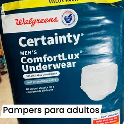Pampers para adultos