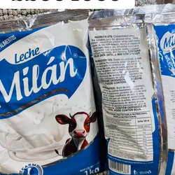 Paquetes de leche de 1 kilo