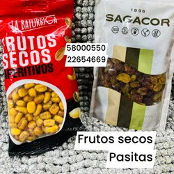 Pasitas y frutos secos