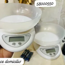 Pesas digital con su base 