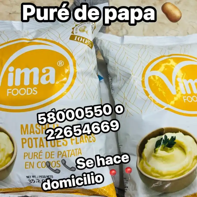 Puré de papa instantáneo 🥔