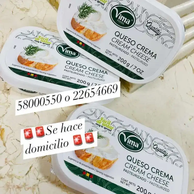 Queso crema Vima 200 gramos 