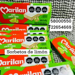 Sorbetos de limón