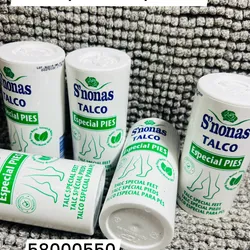 Talco para pies