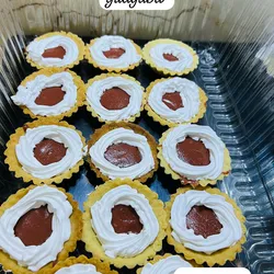 Tartaletas rellenas de mermelada de güayaba 