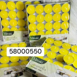 Velas de citronella (U)