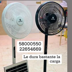 Ventilador recargable