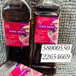 Vino seco de 1 litro