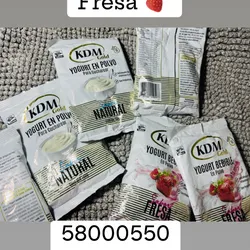 Yogurt probióticos en bolsitas rinde 1 litro