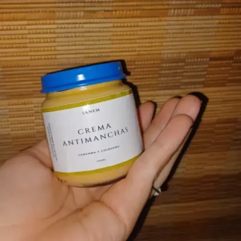 Crema Antimanchas de Cúrcuma y Colágeno 🧡