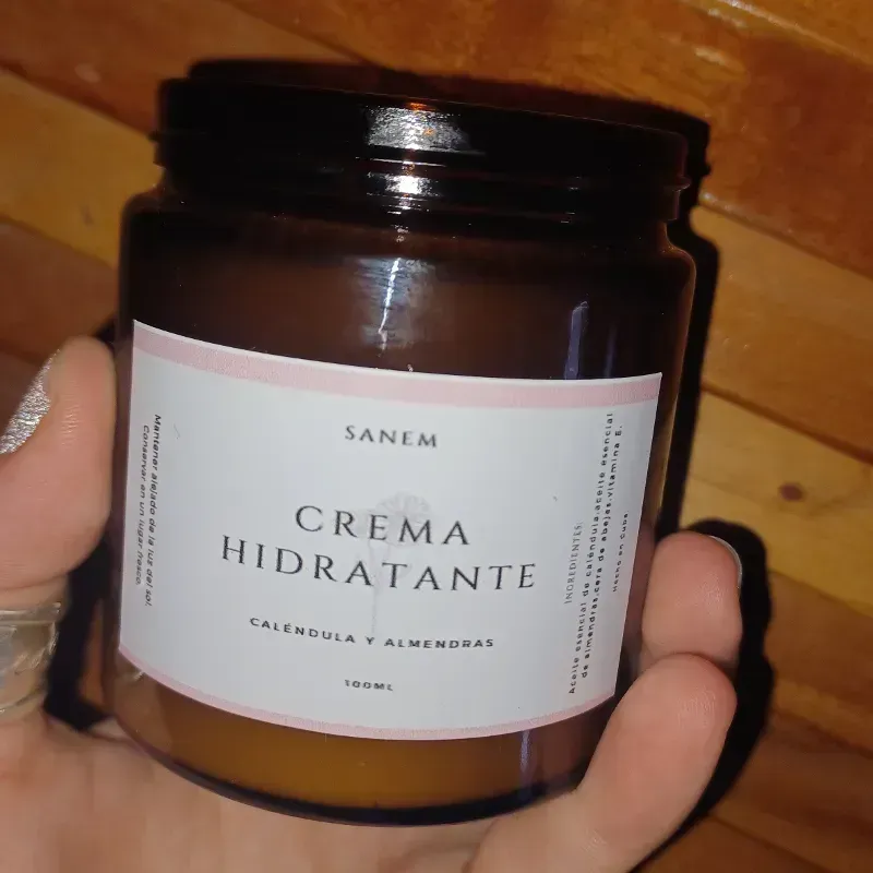 Crema hidratante de Caléndula y Almendras 🥜