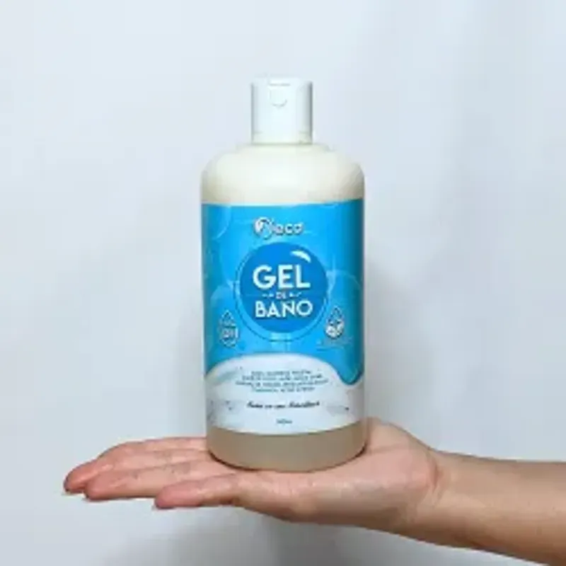 Gel de baño con aloe y coco