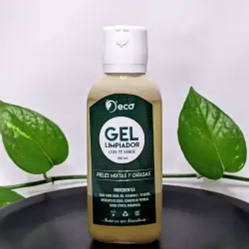 Gel limpiador facial de té verde