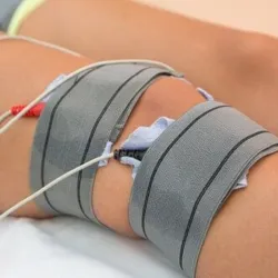 Electroterapia en puntos acupunturales