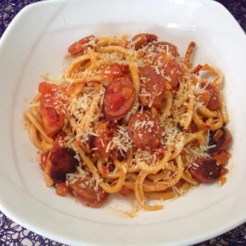 Spaghetti de Chorizo