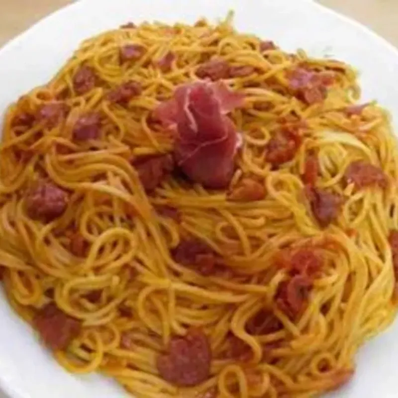 Spaghetti de jamón 