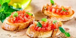  Bruschettas de Atún y queso 
