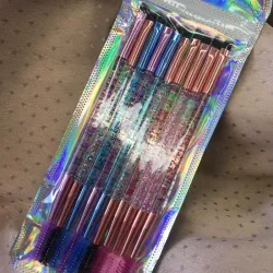 Pincel + cepillo de cejas