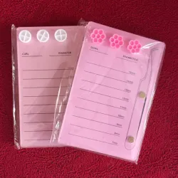 Tablillla imantada para pinzas y anillos porta adhesivo