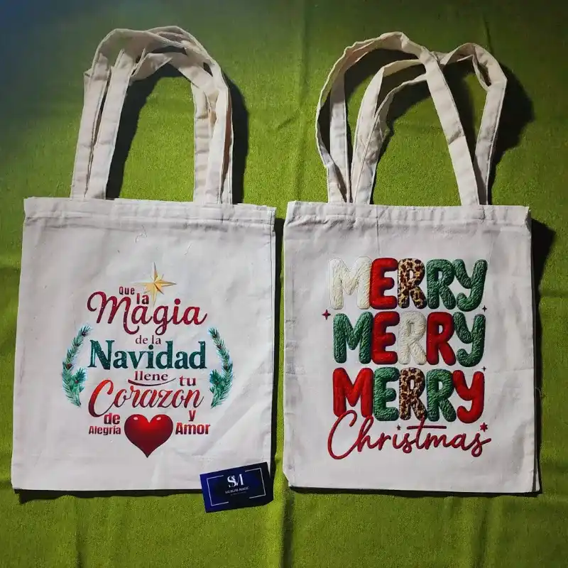 Bolsas de lienzo con DTF