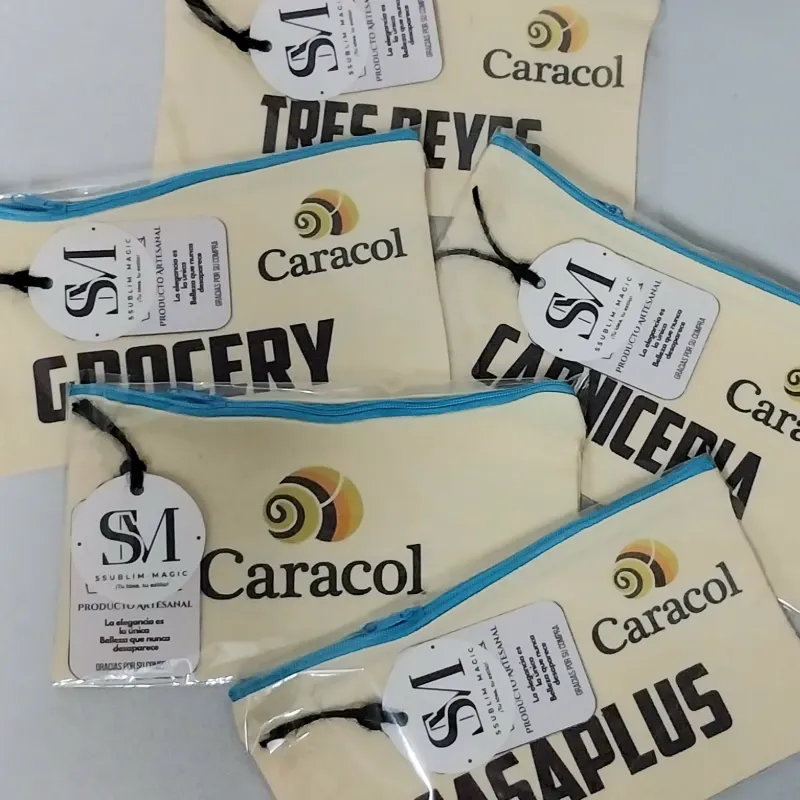 Cartucheras de lienzo