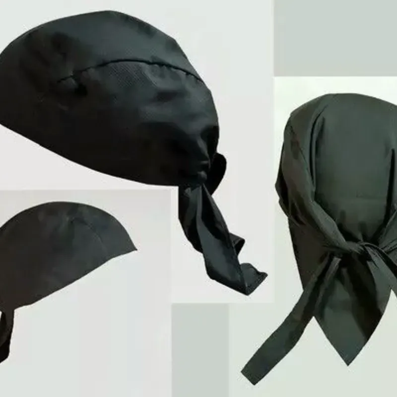 Conjunto gorro y delantal cocinero