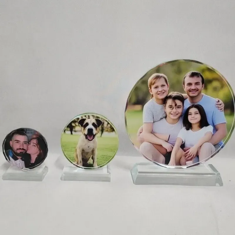 Cristal redondo grande