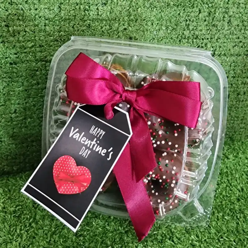 Oferta san Valentín  combo con botella de vino